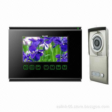 Metal Case Video Intercom System with Electronic Lock Function